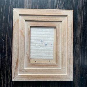 3 frame bundle. Real wood picture frame 5x7